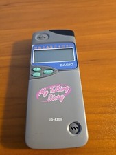 Vintage Casio My Talking Diary JD-4200 90  s Recorder For Parts Not Working