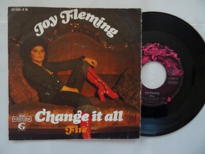 7''-Sg - JOY FLEMING: Change It All, Global Intercord 22 528-5 N, DE 73