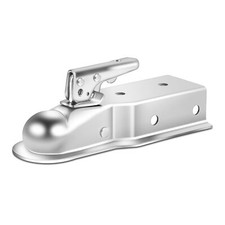 Straight Trailer Coupler For 3 Channel 2 Ball Trailer Tongue Coupler 3500lbs Straight Trailer Coupler For 3 Channel 2 Ball Trailer Tongue Coupler 3500lbs