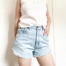 Vintage mom jean cut off shorts high waisted