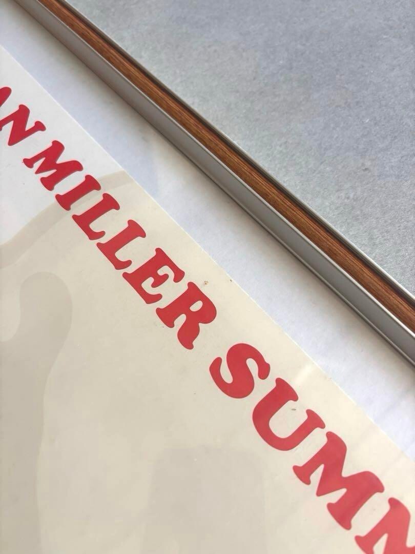 herman miller summer picnic 1989 original poster Stephen Frykholm