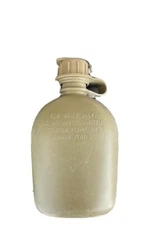 USGI 1QT Plastic Canteen – OD Green, USA Made Military Water Bottle