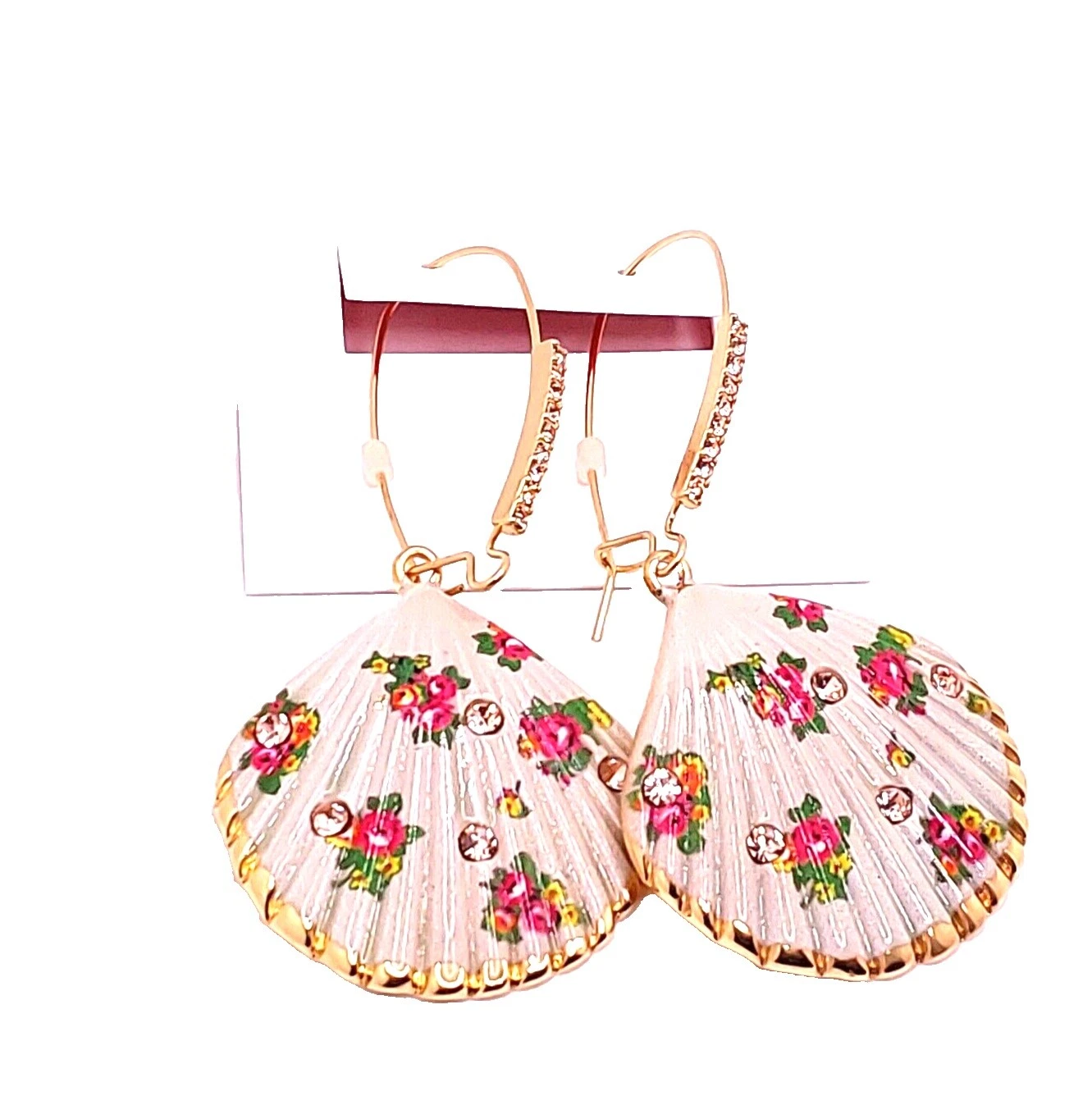 Betsey Johnson Shell Fashion Earrings