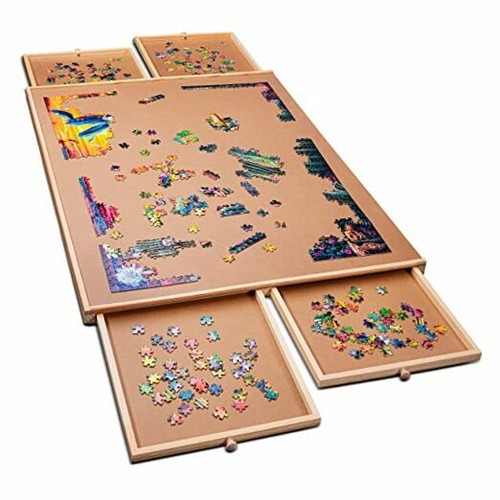 1000 Piece Wooden Jigsaw Puzzle Table 