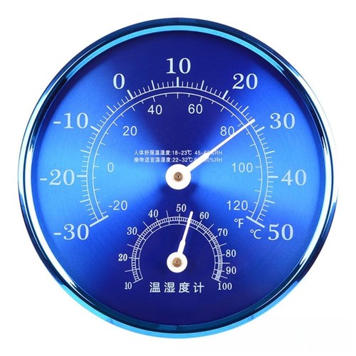 Thermometer Hygrometer groß Haushalt hochpräzises Wand-/Standmessgerät - Bild 12 von 12