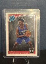 2018-19 Donruss Optic - Rated Rookie Shai Gilgeous-Alexander #162 (RC)