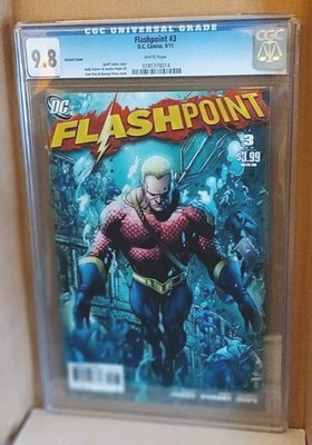 Flashpoint #3 DC 9/11 Variant Cover LOW POP 10 Cgc 9.8