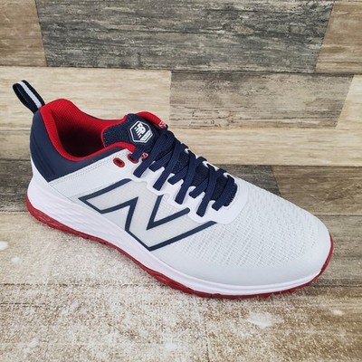 New Balance Fresh Foam Contend v2 Mens Golf Shoes Sz 9 D Navy White Sneakers