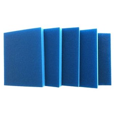 Doppelseitiger Polierschwamm Schleifpapier Schleifblock Blau f&uuml;r