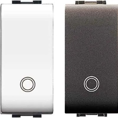 GENERIC 'MYLIFE' 16A 250V 1P/NO UNIPOLAR BUTTON - Grey