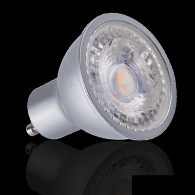 GU10 LED Strahler / Spot 120° dimmbar 7W 495Lm 230V cold-white (6500K)