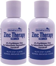 2 Pyrithione Zinc Liquid Cleanser - Non-Soap Wash, 4 Fl Oz Pack of 2
