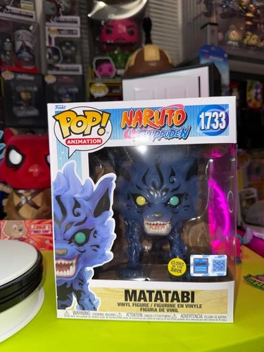Funko Pop! Naruto Shippuden Matatabi Glow in the Dark Official sticker NYCC
