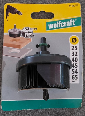 Wolfcraft  2165000 Lochsägen-Set
