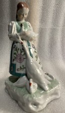 Herend Figurine - Girl with Geese 5555