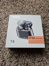 TOZO T6 TWS Bluetooth Earbud In Ear - Black