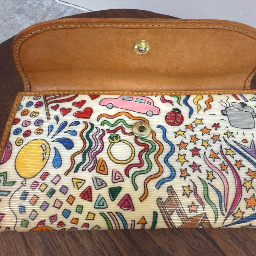 Dooney & Bourke Multicolor Patterned Clutch - image 13