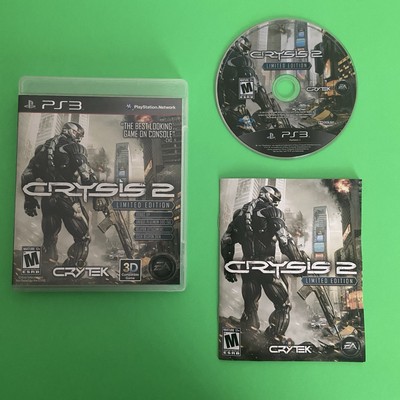 CRYSIS 2 - SONY PLAYSTATION 3 - PS3 - GAME, CASE & MANUAL