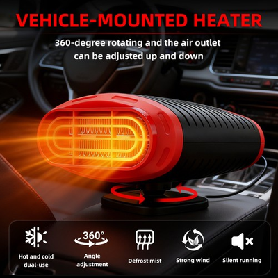 #ad 150W 12V Heater Portable Heating Cooling Fan Defroster Demister for Car Truck RV $13.99