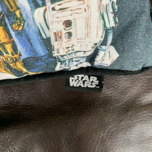 Juego de 3 almohadas de peluche Star Wars R2D2 Lucasfilm 15”x15” Luke Skywalker Leia lote - Imagen 15 de 22