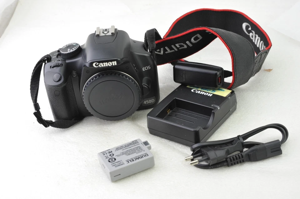 canon EOS 450D 12.2MP DSLR Kamera Body, Auslösungen/shutter count 4267