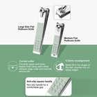 Pedicure Manicure Tool Kit Portable Nail Clippers File Trimmer Eyebrow Dead Skin
