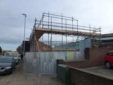 Photo A2 Demolition of Bodger's showroom, Lynn Road, Wisbech Also see ht c2016