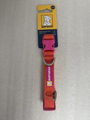 Ruffwear Front Range Flex Knit Dog Collar Rose Violet Size 14-20 /36-51cm