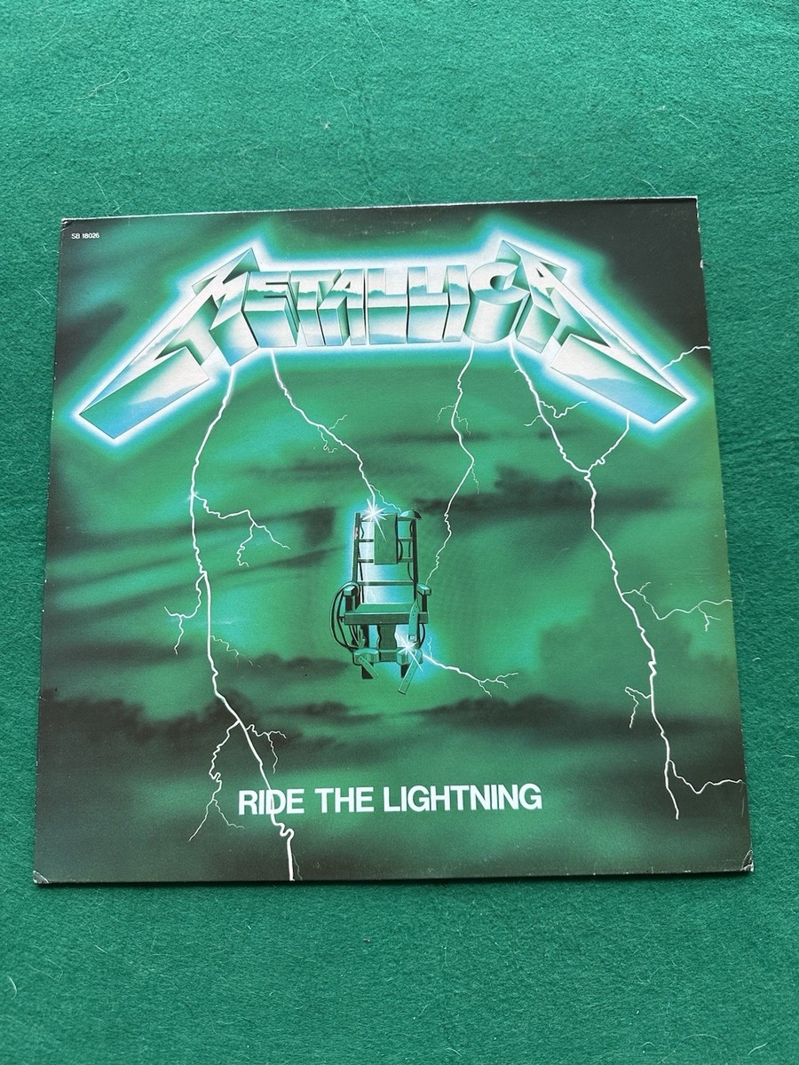 Metallica Ride The Lightning Bernett Records Sb18026 Green cover