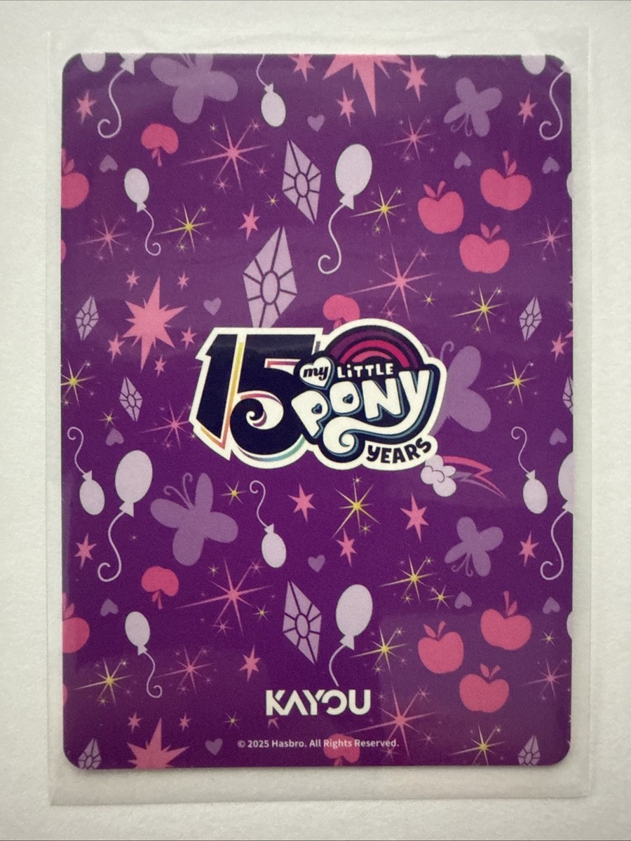 My Little Pony Trading Card 15 Years Applejack Kayou MLPME02-SGR