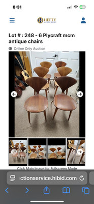 Plycraft Norman Cherner Mid Century Chair Authentic by Plycraft