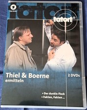 TATORT: Thiel & Boerne ermitteln / Der dunkle Fleck /  Fakten, Fakten 1+2 DVDs