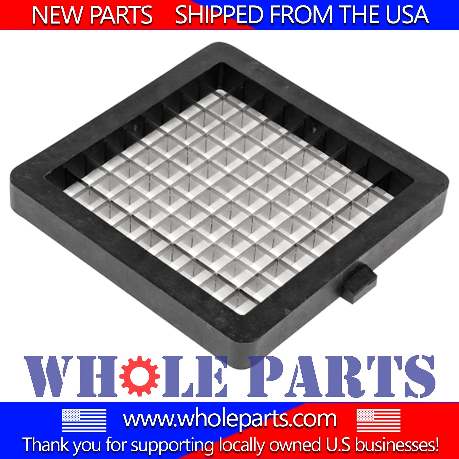 New 15063 3/8” Cut Dicer Blade Assembly for Vollrath