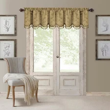 Mia Beaded Scallop Window Valance