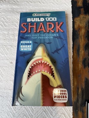 Science Build A Shark 23 Inches Long Book Puzzle Biology Anatomy Homeschool
