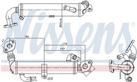 Nissens 989434 KüHler, AbgasrüCkfüHrung FüR Opel