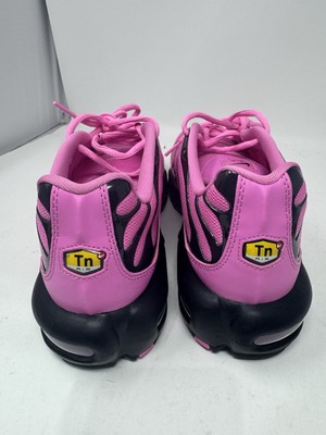 Nike Air Max Plus Pink Black Running Shoes HJ9743-601 Women Size