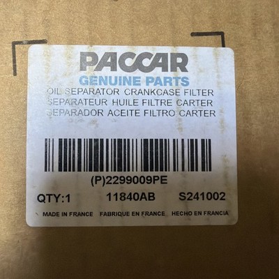 Genuine Paccar Kenworth Crankcase Ventilation Module MX13 2419493PE 2299009PE