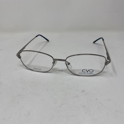 CVO ADVANTAGE CLEAR VISION EYEWEAR W708 GUNMETAL 55-18-140 FLEX HINGE 266B