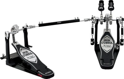 Erstklassige Tama HP900PWN Iron Cobra Doppel-Fußmaschine mit Transportkoffer
