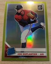 2019 Panini Donruss Optic Rated Rookie Lime Green Prizm #85 Jon Duplantier RC