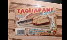 Tagliapane Taglia Briciole pane Vassoio Tagliere Raccogli Made In Italy