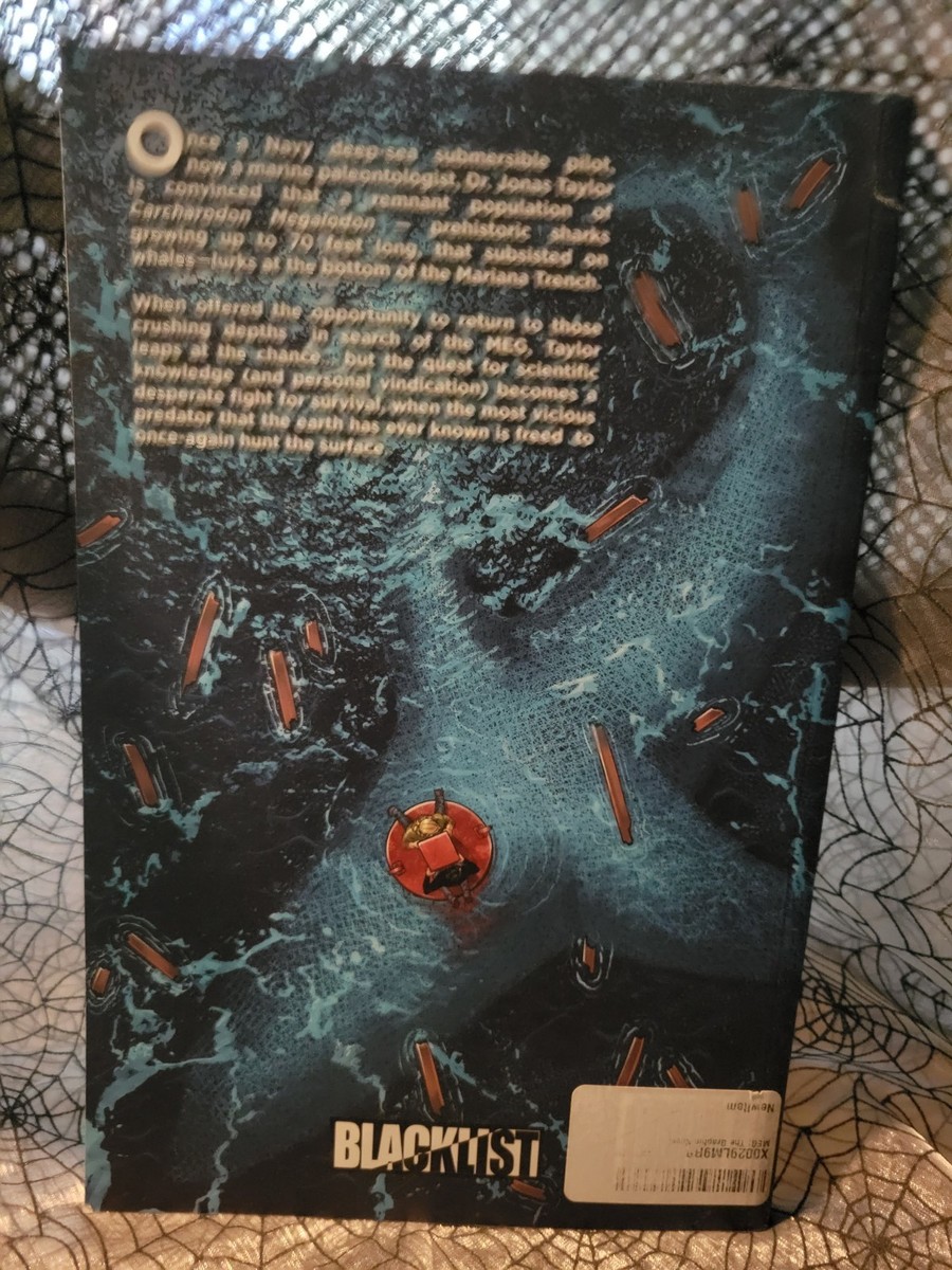 The Meg Graphic Novel Steve Alten Rare TPB Comic Book Megalodon