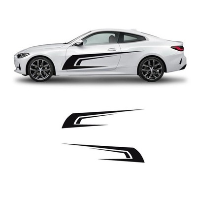 Pegatinas franja lateral compatible con BMW Serie 4