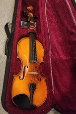 Cecilio 4/4 Full Size Student Violin Outfit w/Case Bow Tuner Shoulder Rest Resin