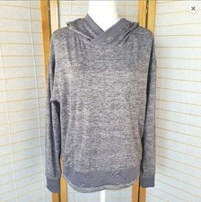 Mondetta Light Weight Performance Hoodie Women's Medium Purple Printed