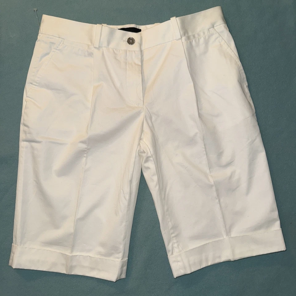 Auténticos Bermudas Dolce & Gabbana Blanco Algodón Talla 44