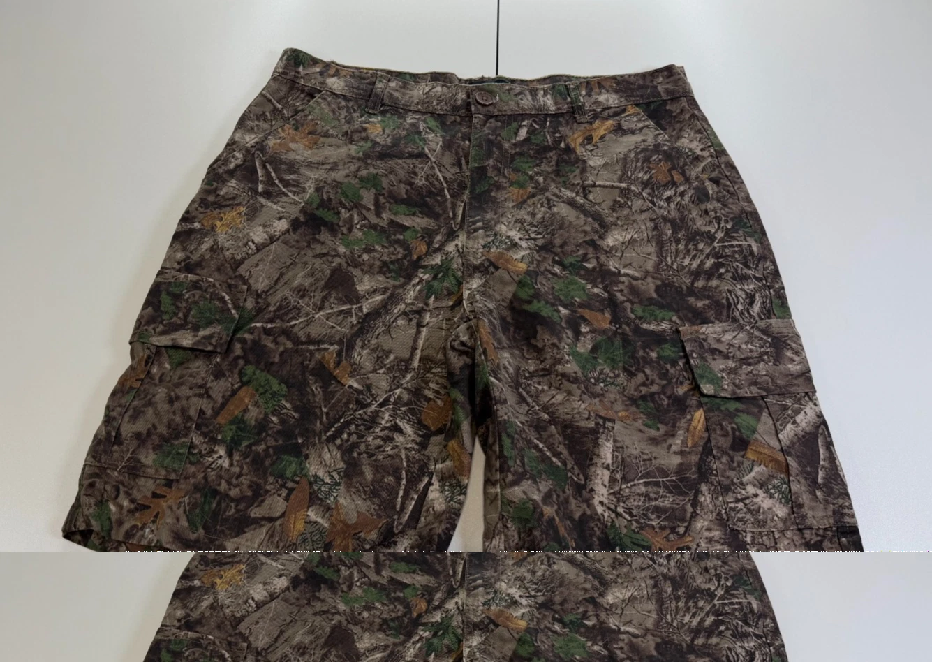 BoohooMAN Camouflage Cargo Shorts Mens Sz 34 Summer Casual Outdoors