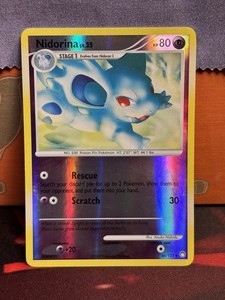 Nidorina 56/123 Mysterious Treasures Reverse Holo Pokemon TCG 2007