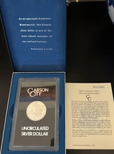 1885-CC Morgan Dollar GSA Hoard Semi- Low Mintage OGP & COA